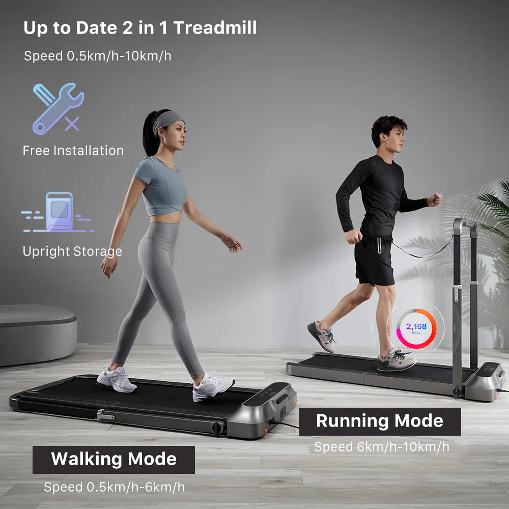 2 IN 1 Treadmill Home Gym Equipment
