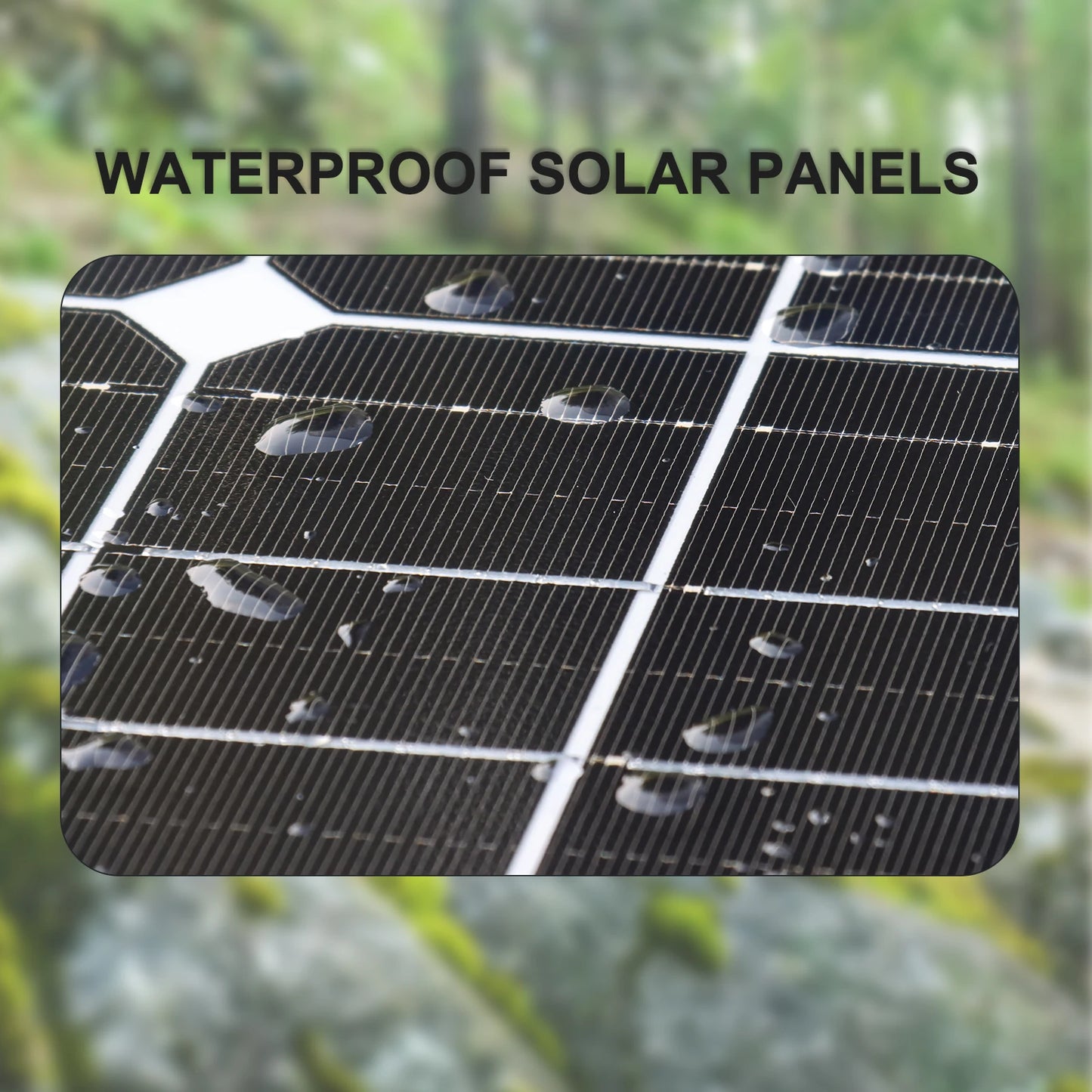 Glass & Rigid Photovoltaic Solar Panel System