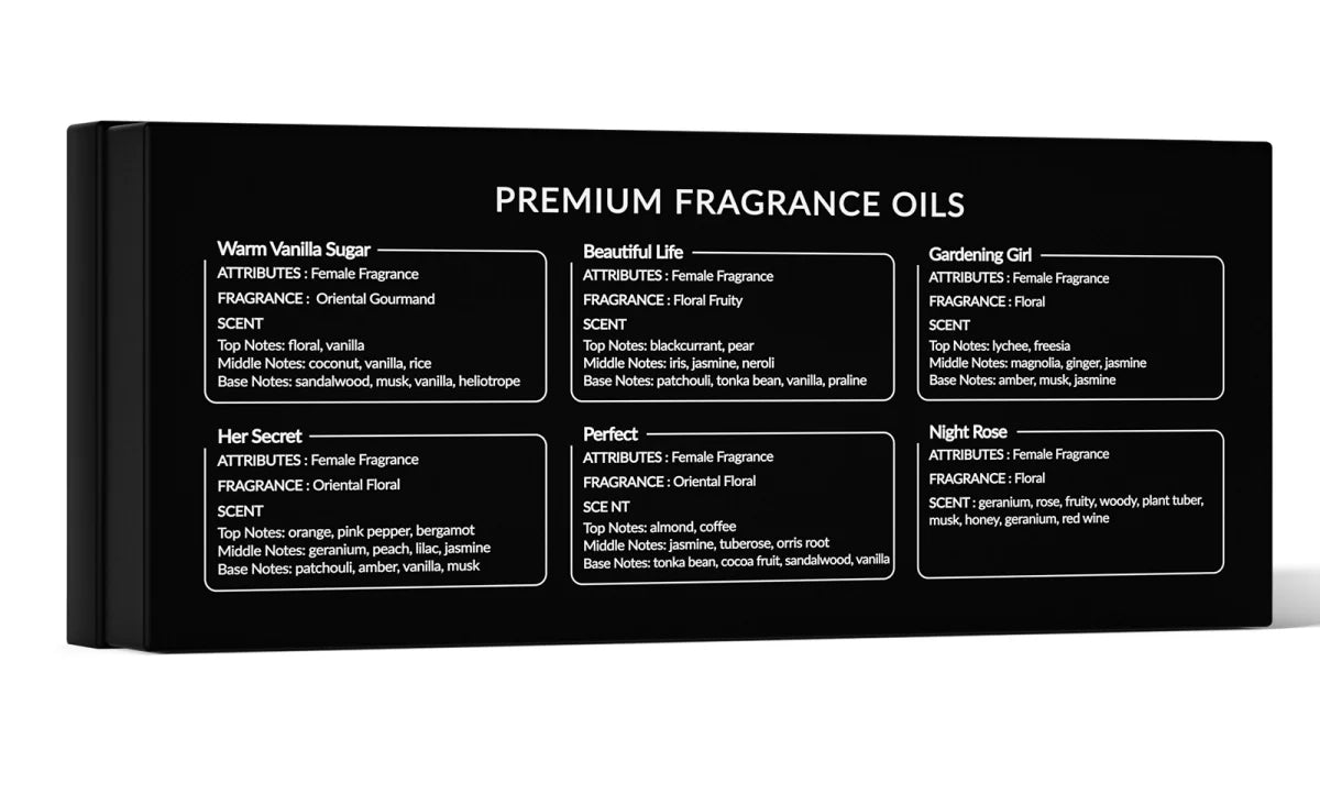 HIQILI Fragrance Oils Set-Women Theme