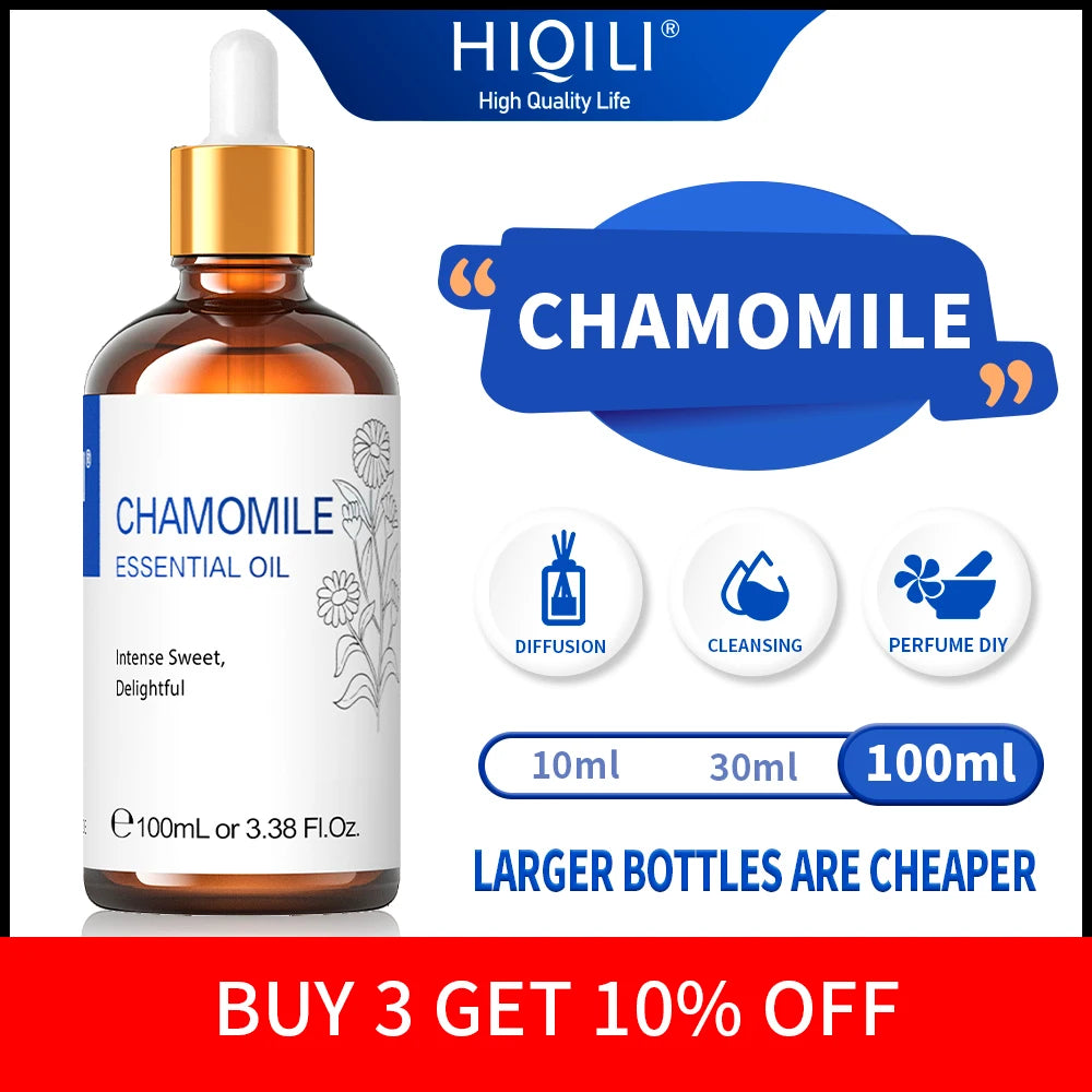 Chamomile Essential Oils,100% Pure