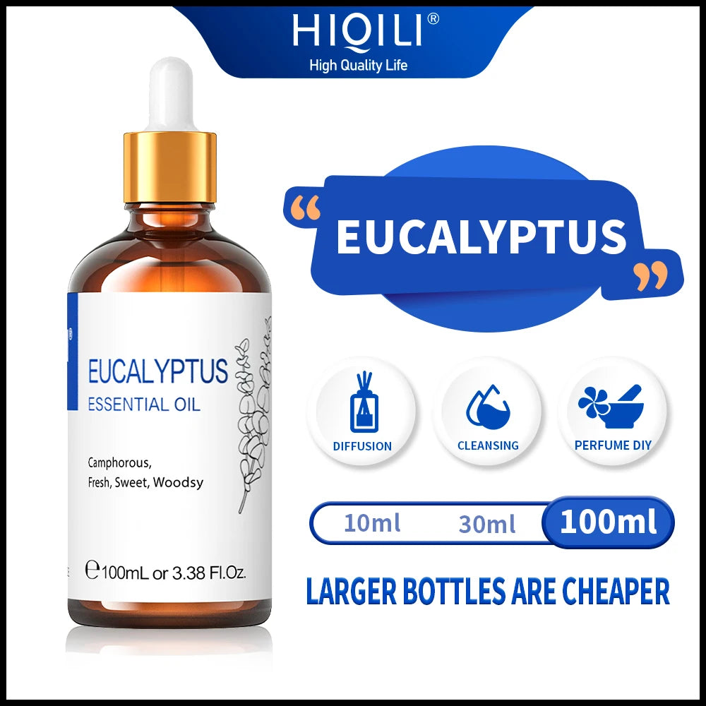 HIQILI 100ML Eucalyptus Essential Oil