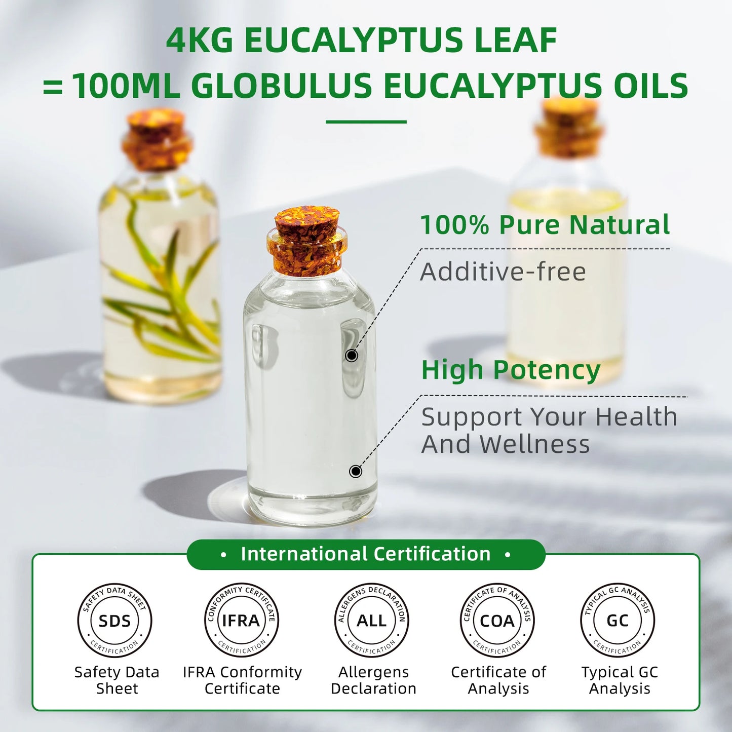 HIQILI 100ML Eucalyptus Essential Oil