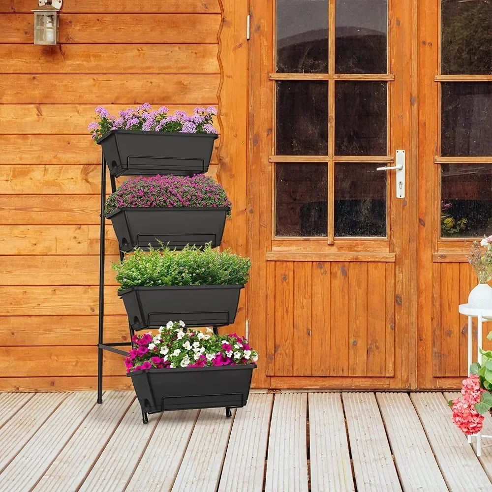 Vertical Raised Garden Bed 3 or 4 Tiers Planter Box