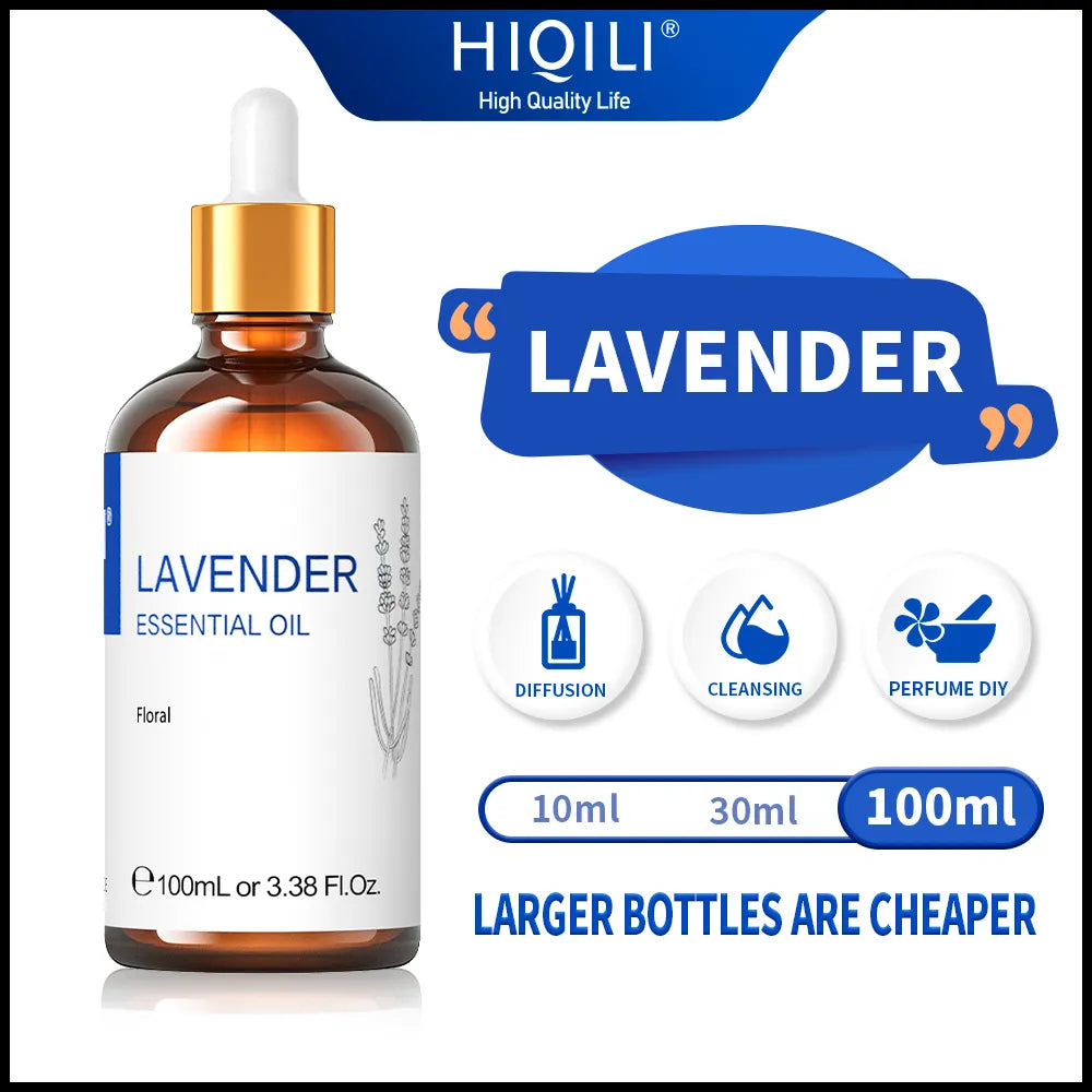 HIQILI 100ML Lavender Essential Oil