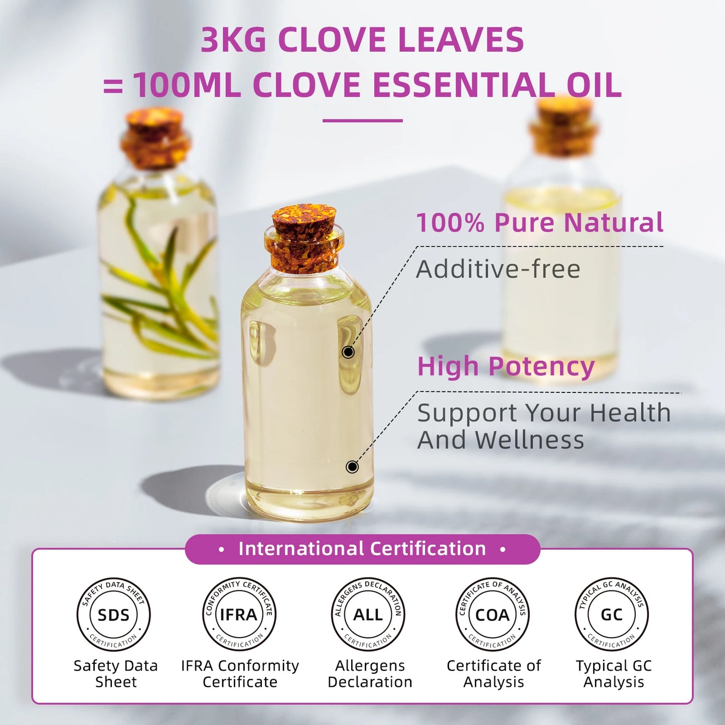 HIQILI 100ML Clove Essential Oil