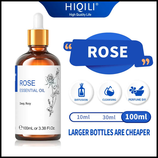 HIQILI 100ML Rose Essential Oil