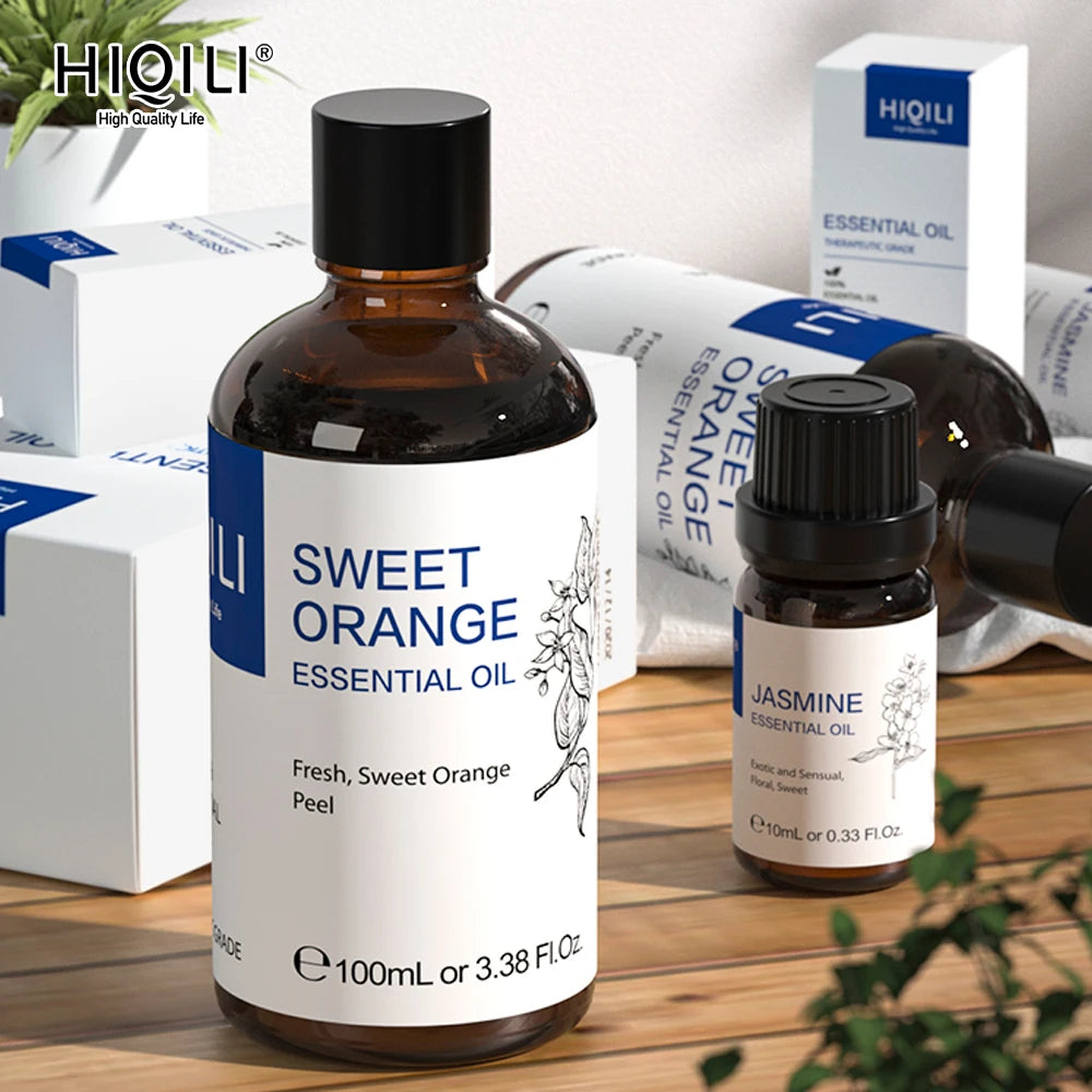 HIQILI 100ML Sweet Orange Essential Oils 100% Pure Nature